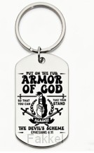 Keyring Metal Put on the armor of God