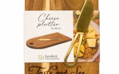 Cuttingboard Acacia with knife Taste and