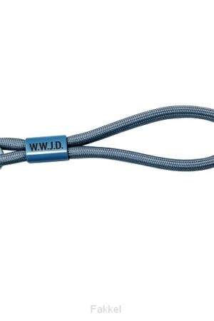 Sleutelhanger WWJD Blauw