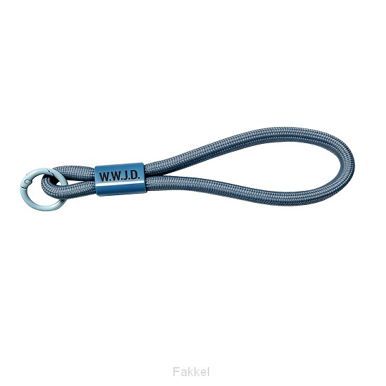 Sleutelhanger WWJD Blauw